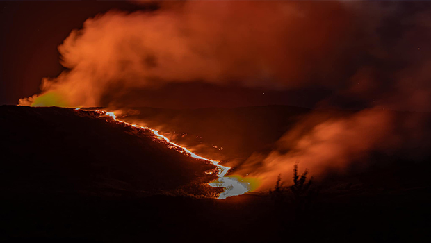 éruption piton de la fournaise 2023 - volcan 
