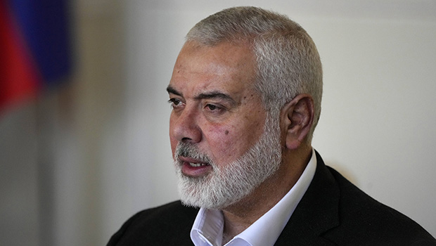 Ismaïl Haniyeh - chef du Hamas