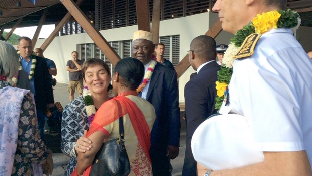 Annick Girardin - Mayotte - rencontre - autorités - élus