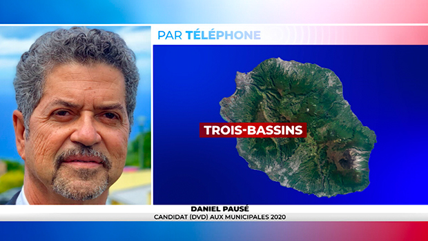 Daniel Pausé - Trois-Bassins - La Réunion - Municipales 2020 - #NoutCommune