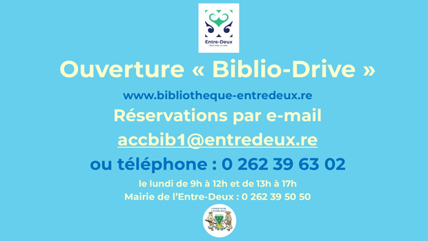 Bibliothèque - drive - biblio-drive - Entre-Deux