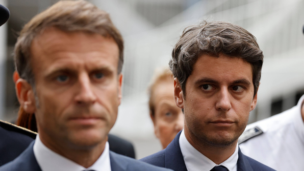 Emmanuel Macron et Gabriel Attal - 2023