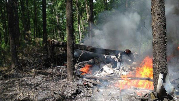 États-Unis: deux pilotes ont dû s'éjecter d'un avion en flammes lors d