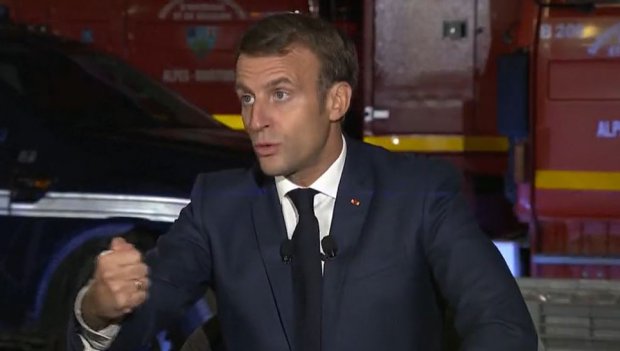 Emmanuel Macron - intempéries - Alpes-Maritimes