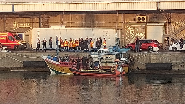 Arrivée de bateau de migrants sri lankais