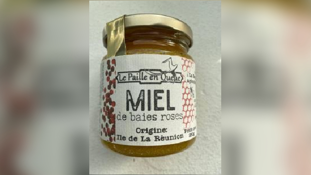Rappel produit : présence de germes dans du miel de baies roses produit à La Réunion