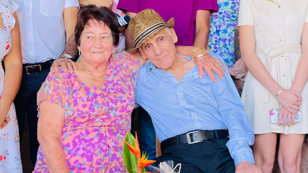 Saint-Louis : les époux Hoarau célèbrent leurs 65 ans de mariage