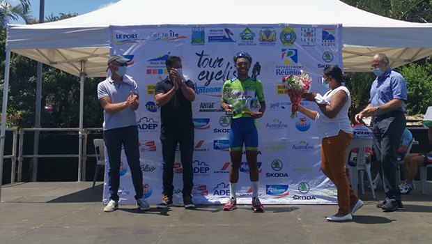Tour cycliste Antenne Réunion : le Réunionnais Anthony Moimba remporte la 3e étape - LINFO.re - Sports, Cyclisme