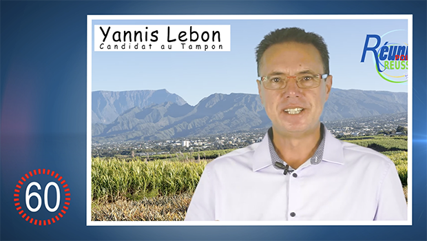 Yannis Lebon - élections municipales - Tampon - La Réunion