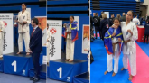 Karaté kyokushikai : les soeurs Emmanuelle et Ella Gruchet médaillées d'or à la coupe de France