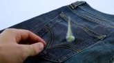 Comment décoller un chewing-gum de votre jean ?