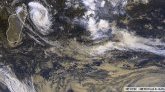 Le cyclone Herold à 440 km de La Réunion